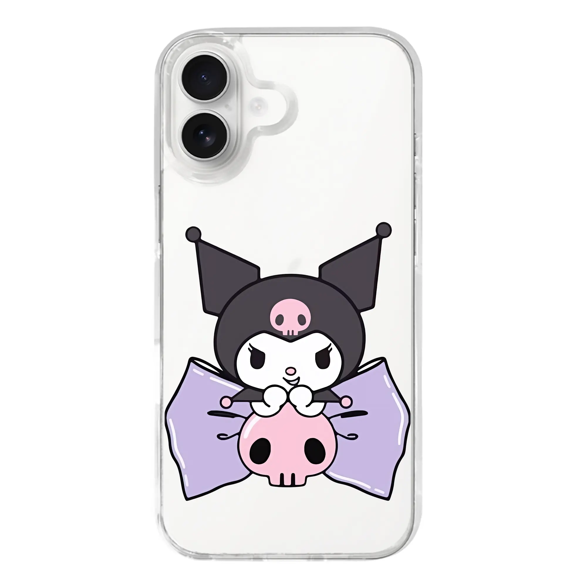 サンリオ グッズ,クロミ - iPhone 17シリーズ 透明スマホケース – 薄型・耐衝撃・精密フィット保護カバー